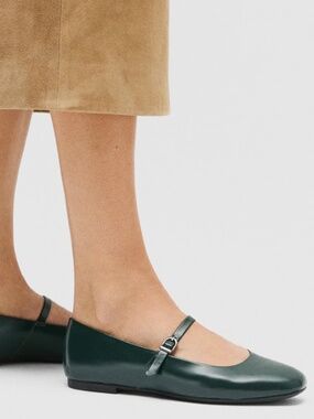 ECCO Margot Women's Leather Mary Jane Flat 42 NEW